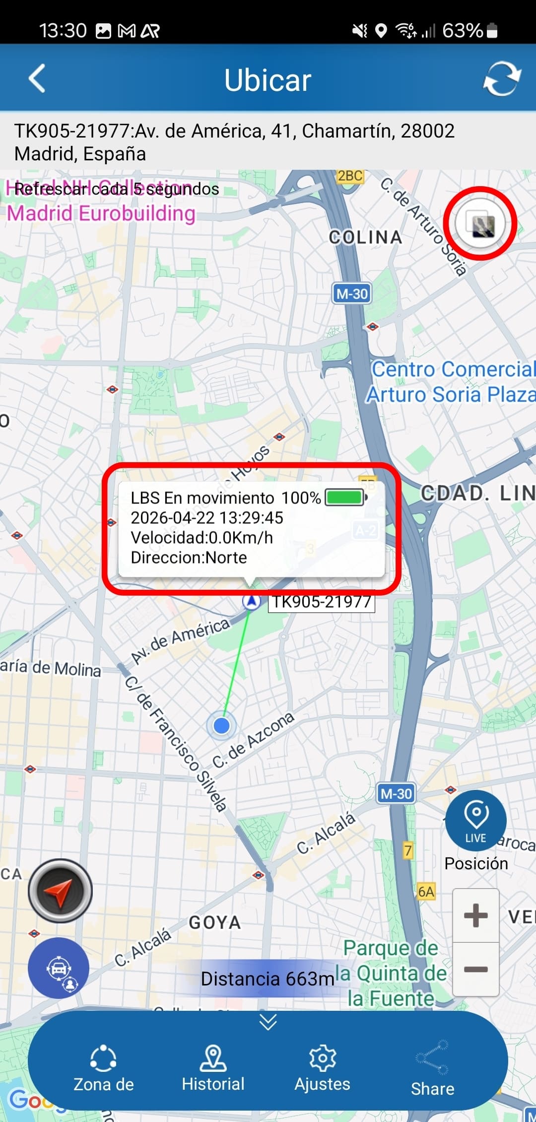Ubicar TK905-TK915